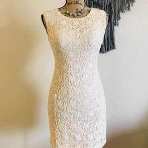 Forever 21 Blush Lace Dress